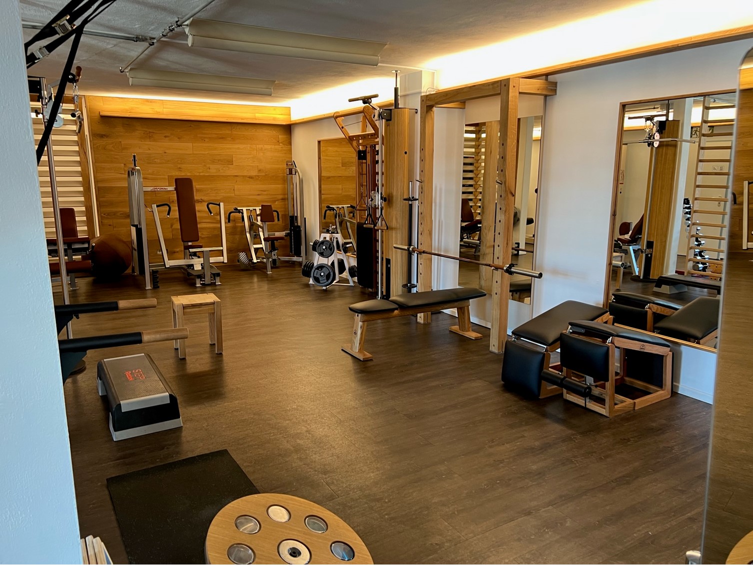 Praxisansicht der Physiotherapie Curativa